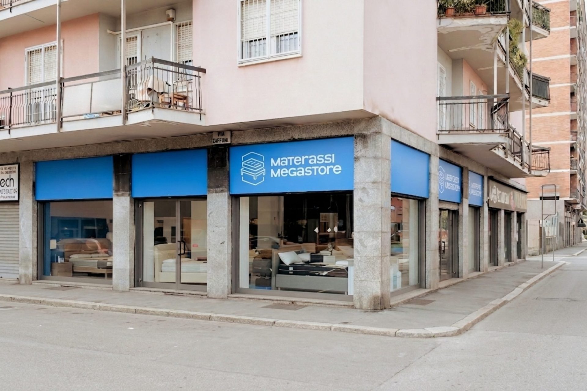 punto vendita materassi via zaffoni